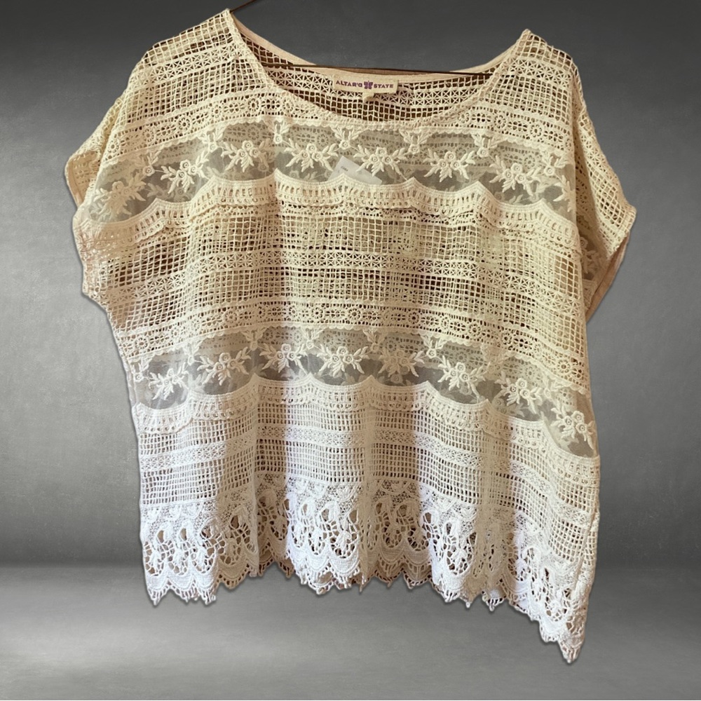 Ivory Altar’d State Top
